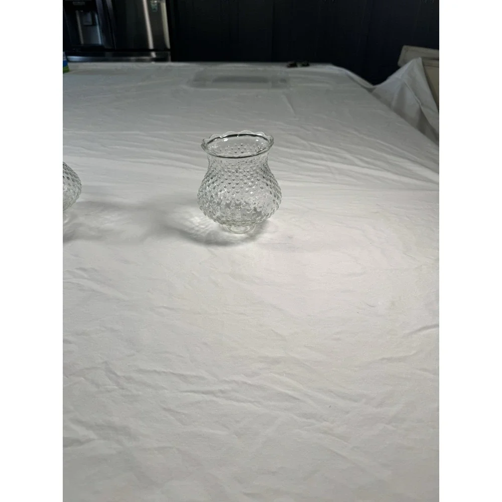 Clear VTG Hobnail Shade For Lamps Or Oil‎ Lights 5